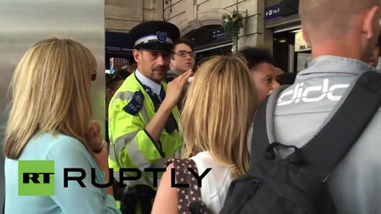 UK: London tube strike causes chaos as commuters battle to catch last train home