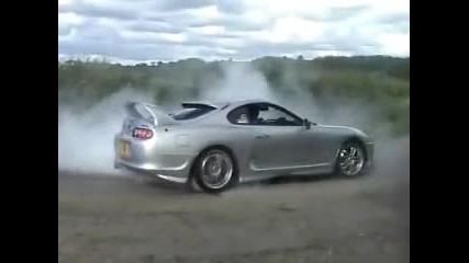 Toyota Supra Burnout