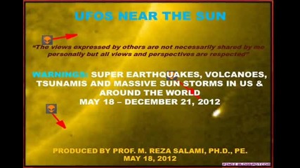 Aliens, Ufos _ Ufo Mothership Near The Sun By Prof. M. Reza