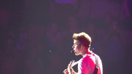 Justin Bieber Live at Izod Center 11_9_12 - Fall