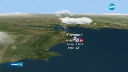 Прогноза за времето (25.06.2017 - сутрешна)