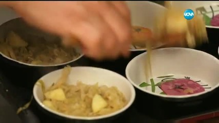 Картофи с кисело зеле на фурна - Бон апети (15.02.2016)