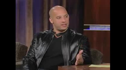 Vin Diesel Talks About Working Out Lightbulbs and Actings 