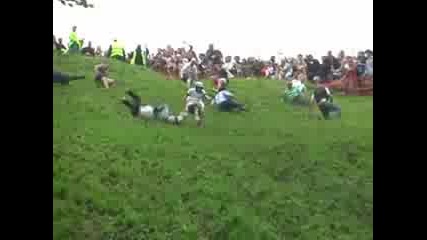 Gloucestershire Cheese Rolling 2009