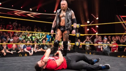 Aleister Black wipes out Johnny Gargano with Black Mass: WWE NXT, Aug. 1, 2018