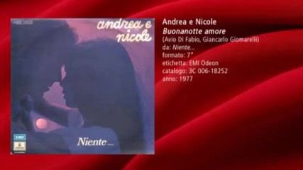 Andrea e Nicole - Buonanotte amore 1977