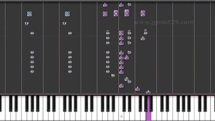 B.a.p - Badman (piano)
