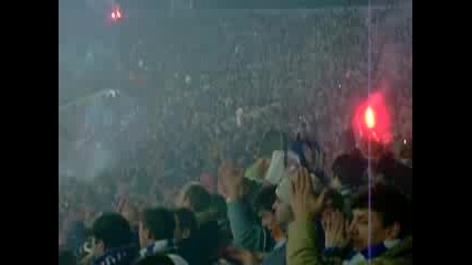 Levski vs Barca - the fans before the kick - off