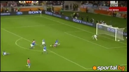 Италия - Парагвай 1:1 