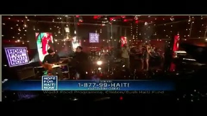 Jay - Z, Rihanna, Bono and The Edge - Stranded (haiti Mon Amour) Live 