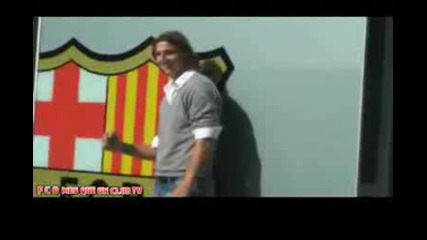 Zlatan Ibrahimovich in Barcelona