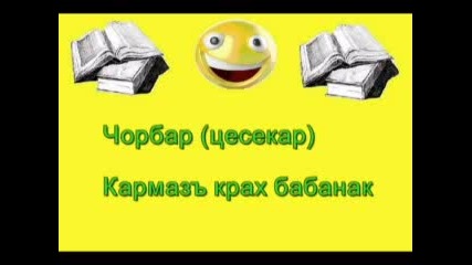 Смешен Българо - Турски Речник