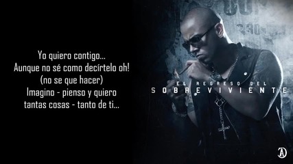 2015* Wisin - Yo quiero contigo (letra)