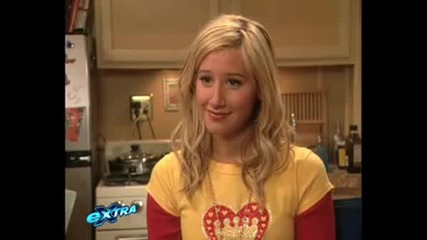 Ashley Tisdale On Extra Tv