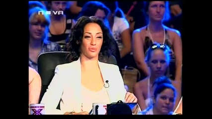 Баба разби журито от Смях - X - Factor България