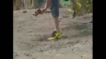 Street football...very cool