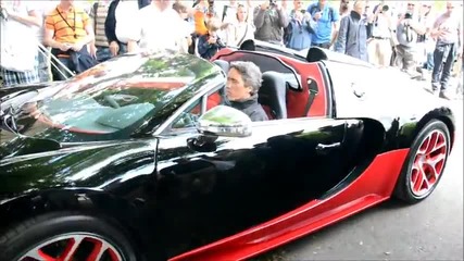 Внушаващият глас на Bugatti Veyron Grand Sport