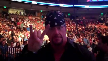 The Undertaker at Fight Night 