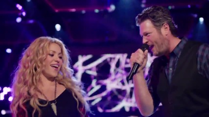 Гласът на Америка 2014 Изпълнение на треньорите Shakira, Usher, Adam Levine and Blake Shelton