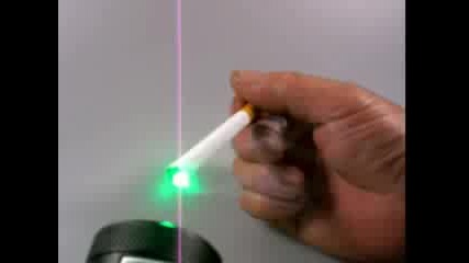 700mw laser pointer burn cigarette from Warnlaser 