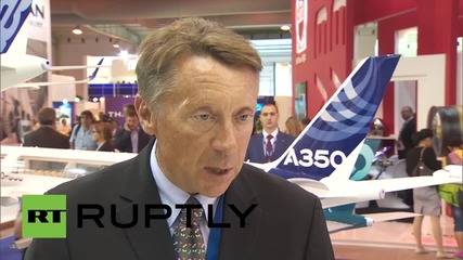 Russia: Airbus unveils A-350-900 at MAKS, vows to keep investing in Russia