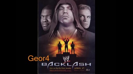 Backlash 2003 Song Cold - Remedy 