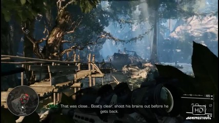 Sniper Ghost Warrior 2 - Walktrough (мисия - 1 епизод 1)