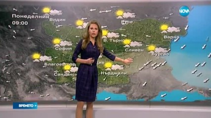 Прогноза за времето (04.12.2016 - централна)