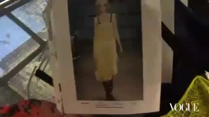 Kristen Stewart (behind the scenes) Vogue February Cover Shoot (2011)