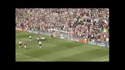 David Beckham-the master of free kicks!