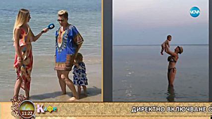 „На кафе” с певицата Джина Стоева и прекрасната ѝ дъщеричка Ивая