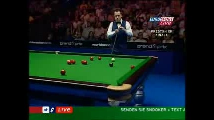 Grand Prix 2005 - John Higgins Vs Ronnie O Sullivan frame 8