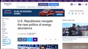 GOP Navigates the New Politics of Energy Abundance