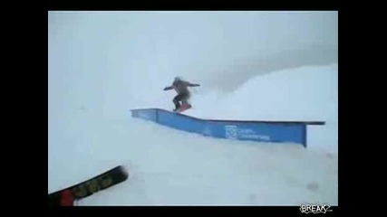 Неуспешни опити със сноуборд