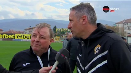 Тарханов: Доволен съм от победата, от играта не толкова