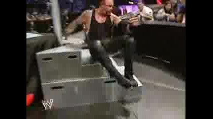 WWE Леснар Срещу Гробаря - Biker Chain Match