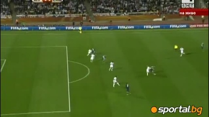 Англия 1 - 1 Сащ Футболно първенстово по футбол 2010 12.06.2010 