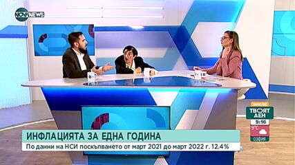 Инфлацията за една година