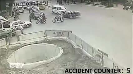 The Worst Scooter Driver In China