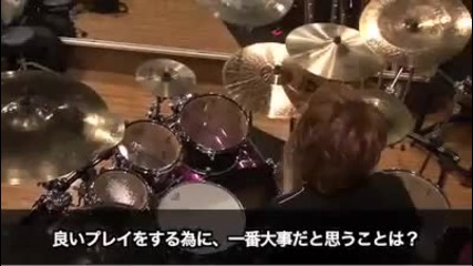 Tama drums - Kazami Daizystripper interview 