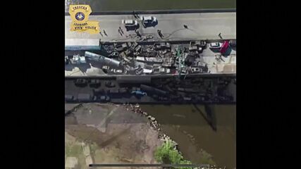 Катастрофа с над 150 коли край Ню Орлиънс (ВИДЕО)