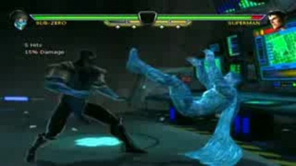 Sub Zero 140% Rage Exploit Combo Mk vs Dc