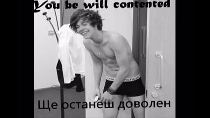 you be will contented intro