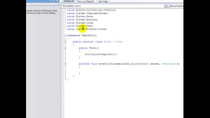 Visual C 2008 Texteditor