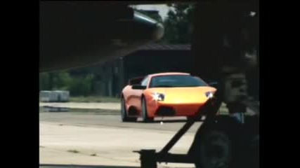 Lamborghini Murcielago lp 640 & jet fighter 