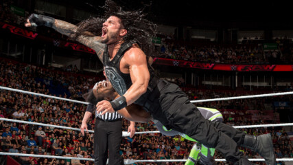 The New Day vs. Roman Reigns & Randy Orton – Handicap Match: Raw, May 4, 2015 (Full Match)