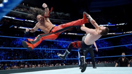 AJ Styles, Randy Orton & Shinsuke Nakamura vs. Jinder Mahal, Kevin Owens & Sami Zayn: SmackDown LIVE, 19 December, 2017