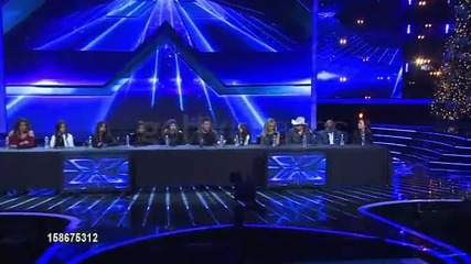 Simon Cowell And Demi Lovato (the X Factor Season Finale Press Conference)