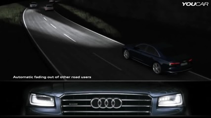 Как са устроени фаровете на Audi S8 Matrix Led headlight