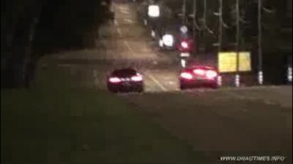 Гонка! Mclaren Slr Срещу Audi Rs6 0 - 200 km h 